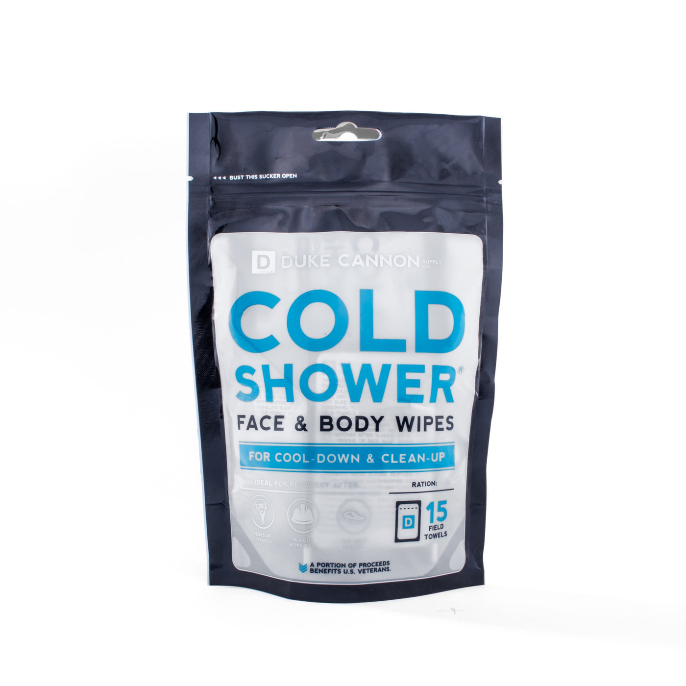 Cold Shower Cooling Field Towels Multipack Pouch - Duke Cannon