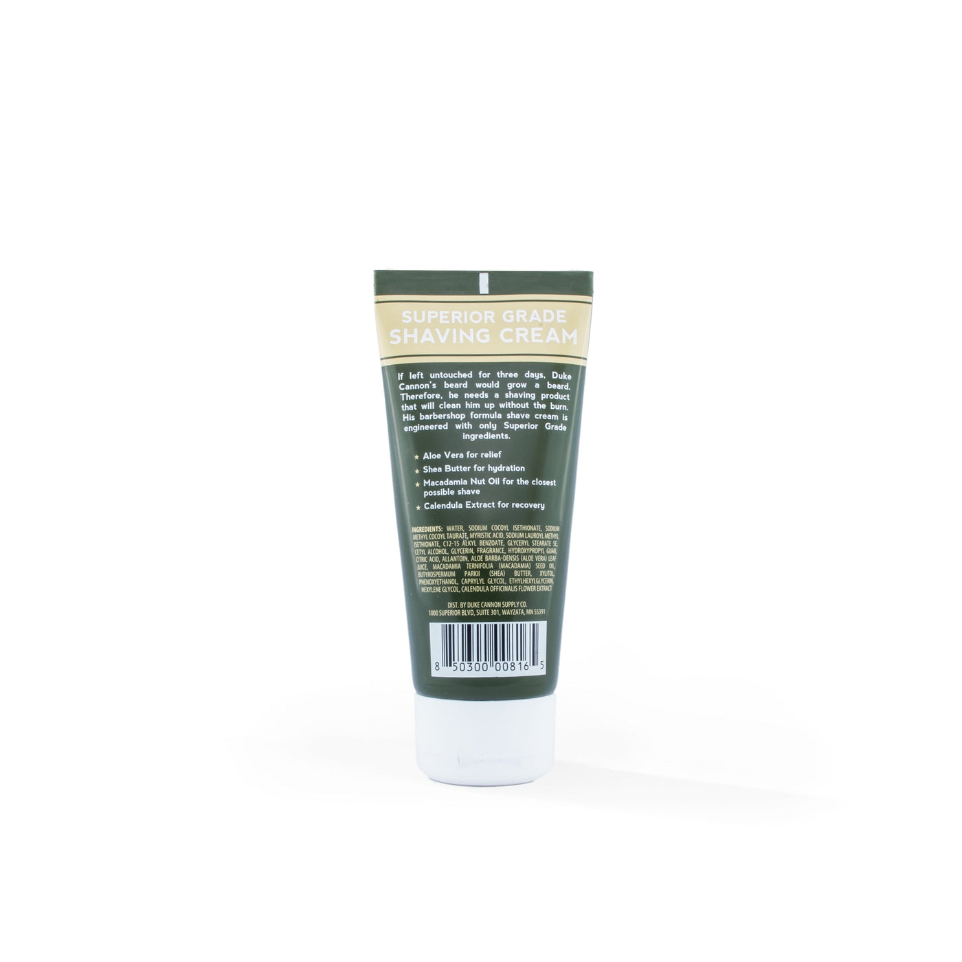 Superior Grade Shaving Cream - Travel Size - Duke Cannon