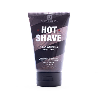 Hot Shave Clear Warming Shave Gel - Duke Cannon