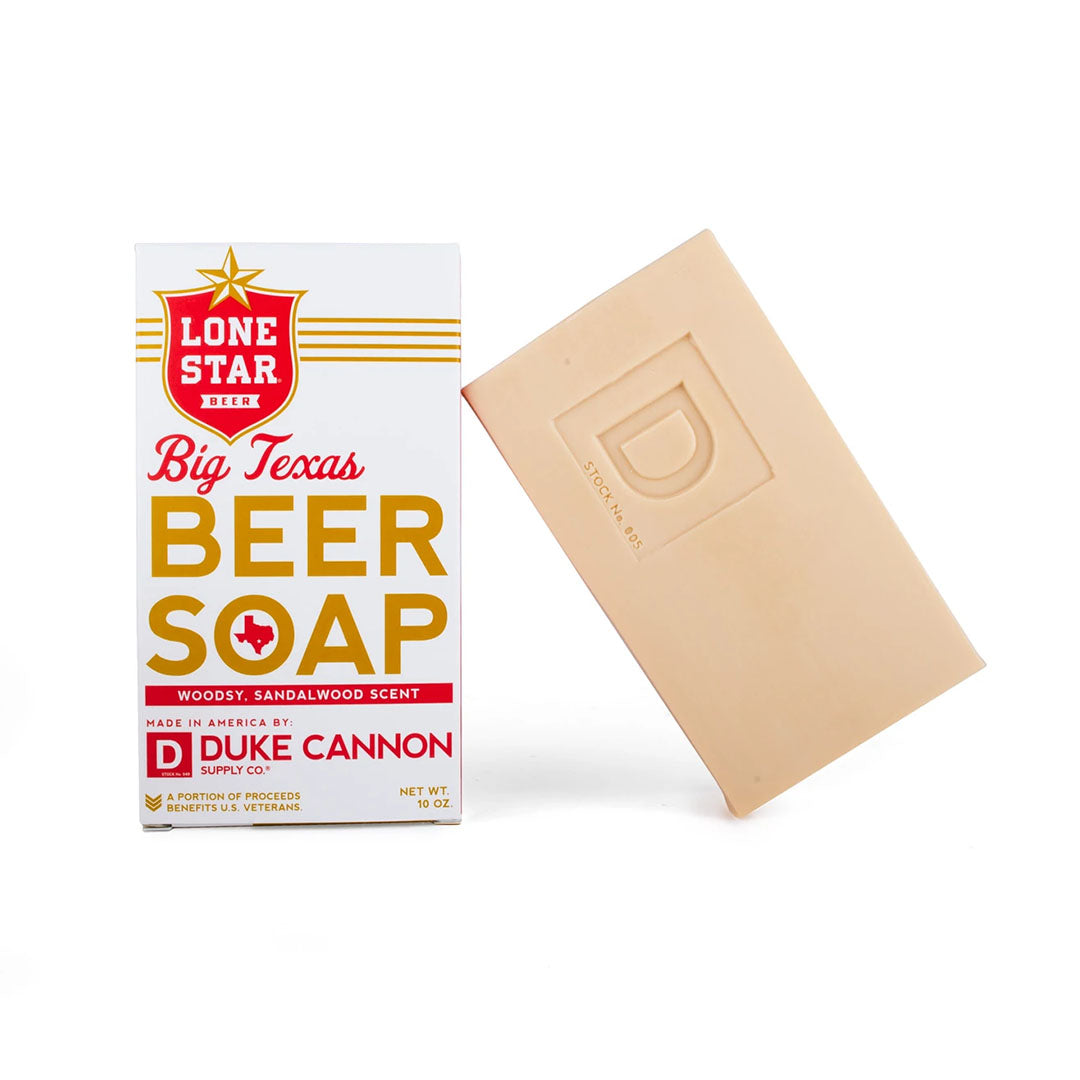 Big Texas Beer Soap - Made with Lone Star