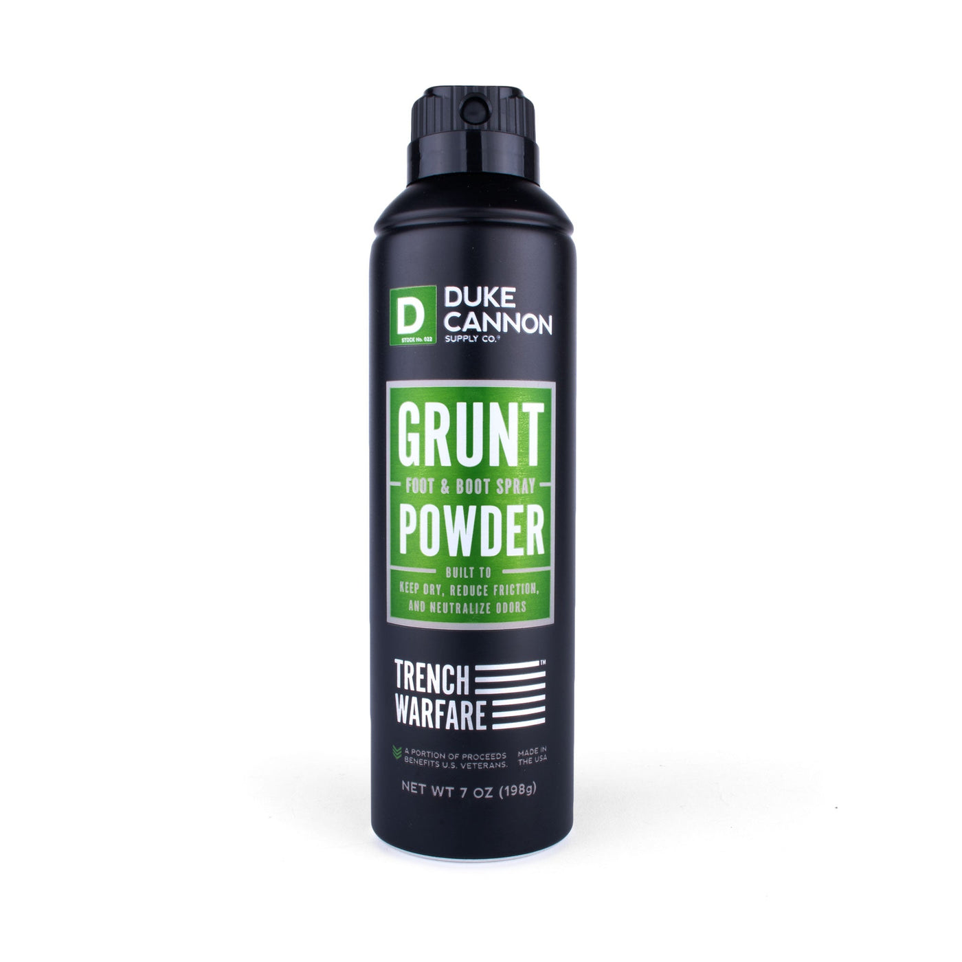 Grunt Foot & Boot Powder Spray - Duke Cannon