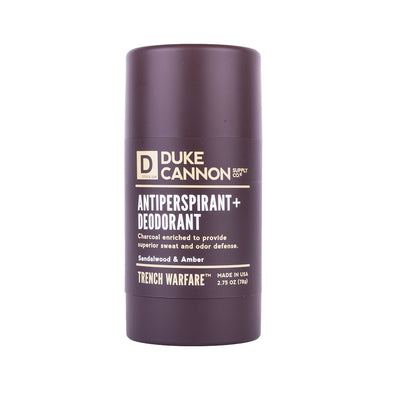 Trench Warfare Antiperspirant + Deodorant (Sandalwood & Amber)