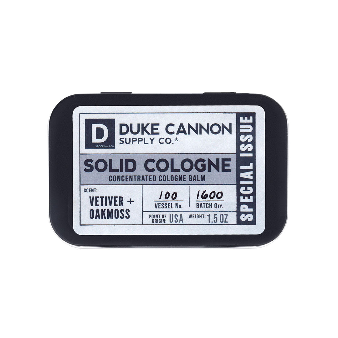 Solid Cologne Special Issue - Vetiver + Oakmoss