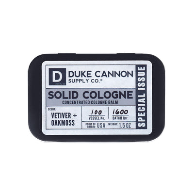 Solid Cologne Special Issue - Vetiver + Oakmoss