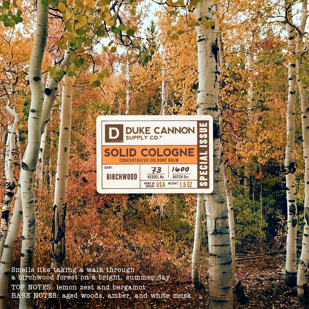 Solid Cologne - Birchwood (Special Issue) - Duke Cannon