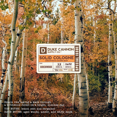 Solid Cologne - Birchwood (Special Issue) - Duke Cannon