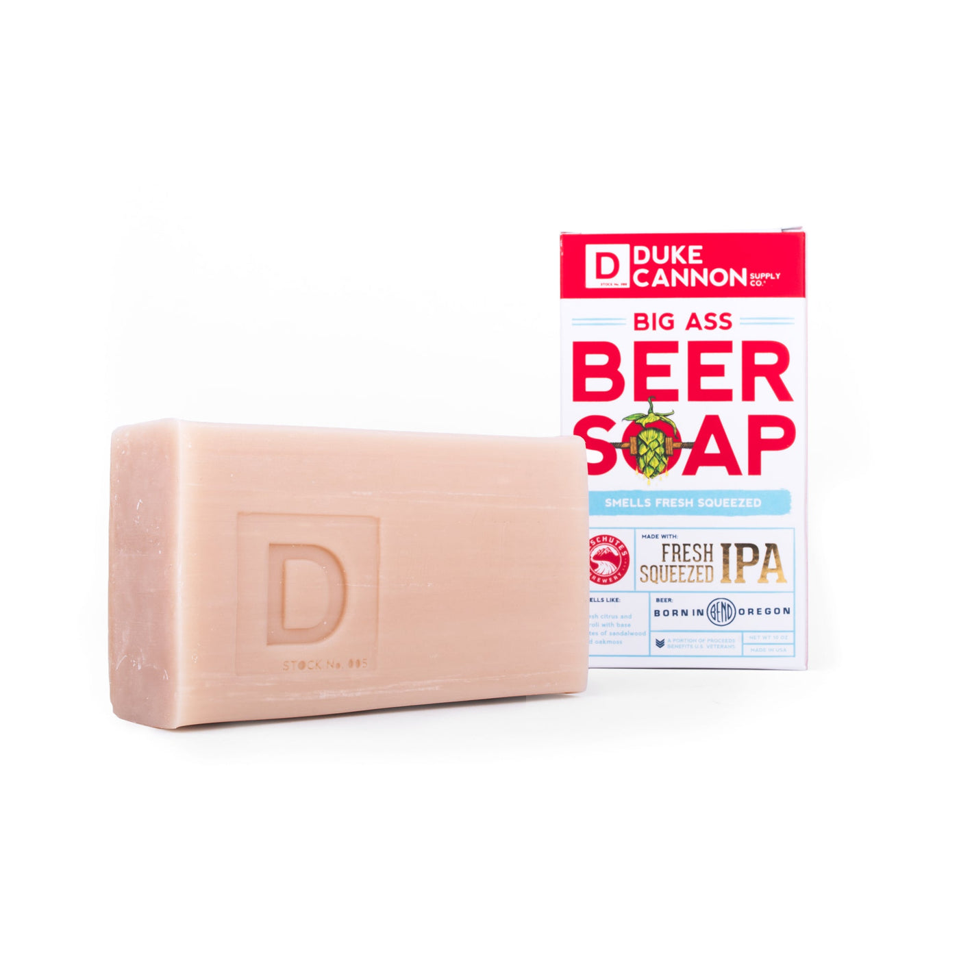 Big Ass Beer Soap - Deschutes Fresh Squeezed IPA - Duke Cannon