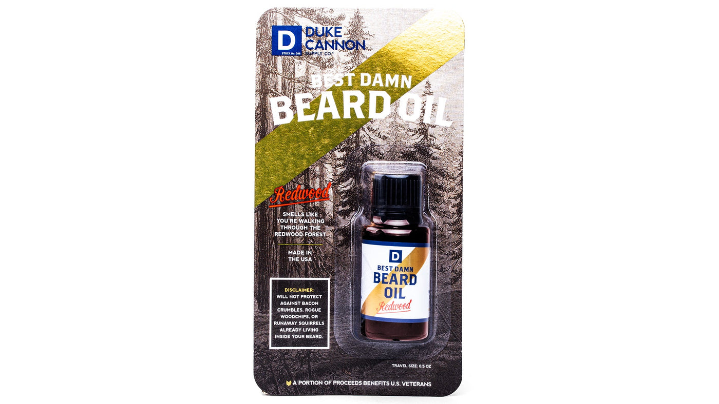 Best Damn Beard Oil - Travel Size - Duke Cannon