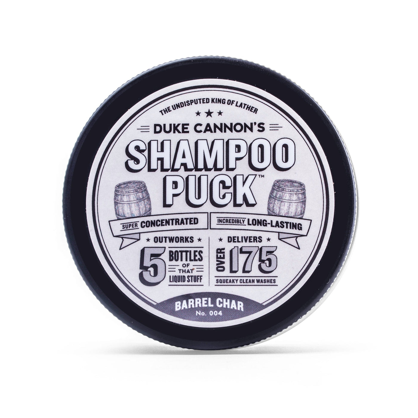Shampoo Puck - Barrel Char No. 004 - Duke Cannon