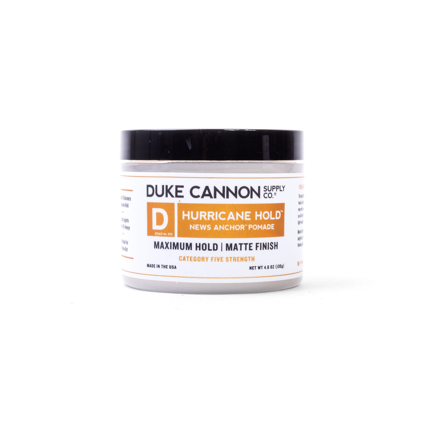 News Anchor Hurricane Hold Pomade - Duke Cannon