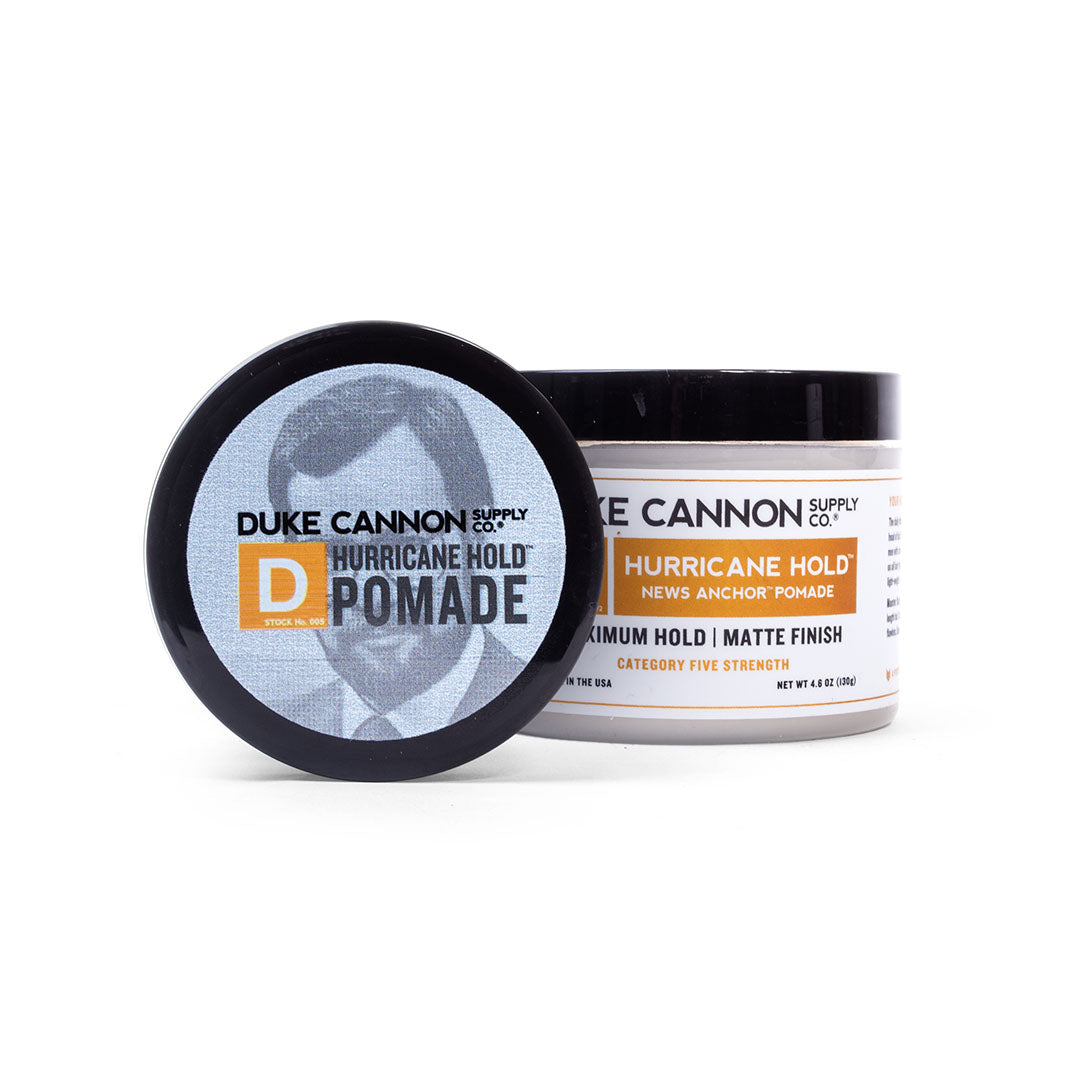News Anchor Hurricane Hold Pomade