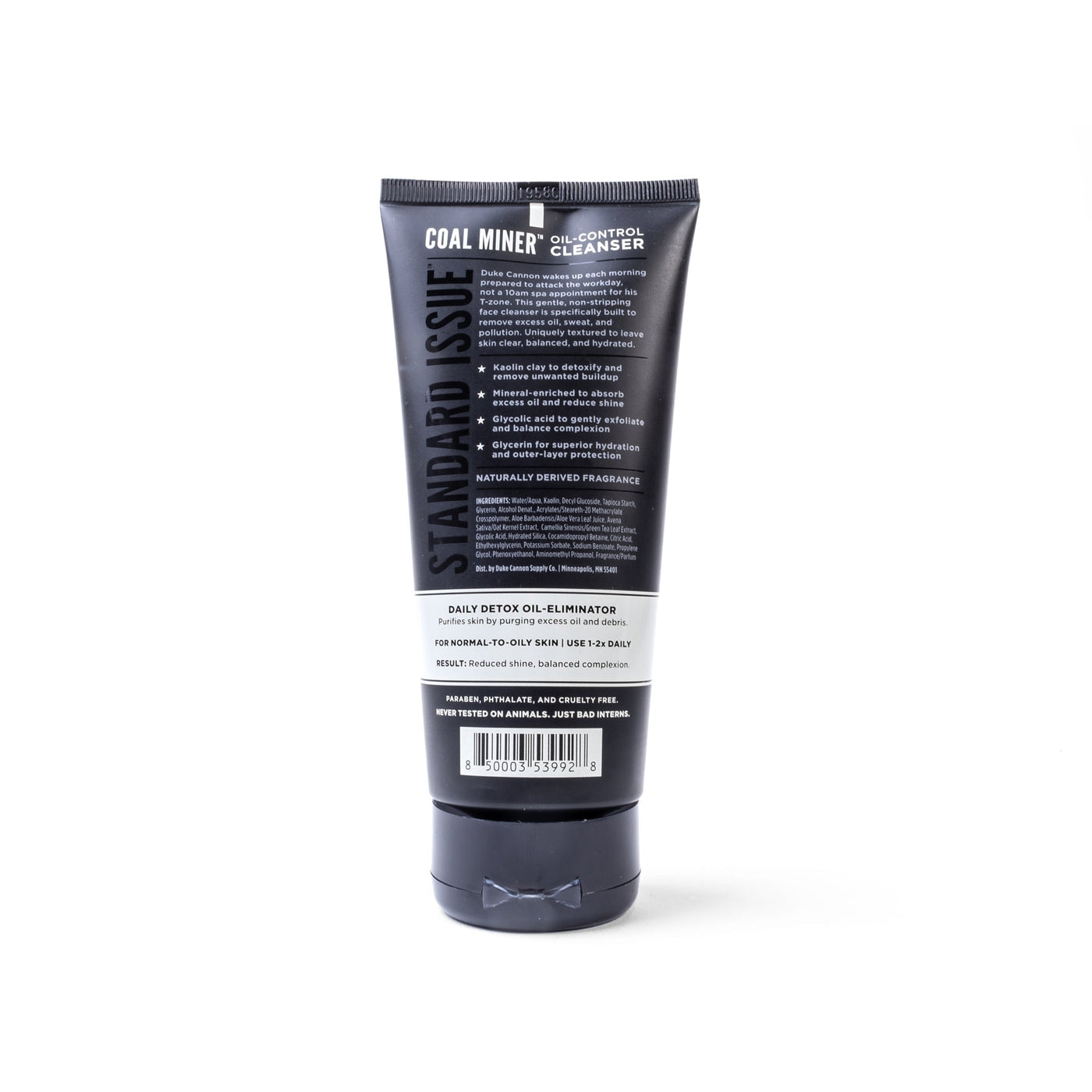 COAL MINER Oil Control Face Cleanser - Duke Cannon