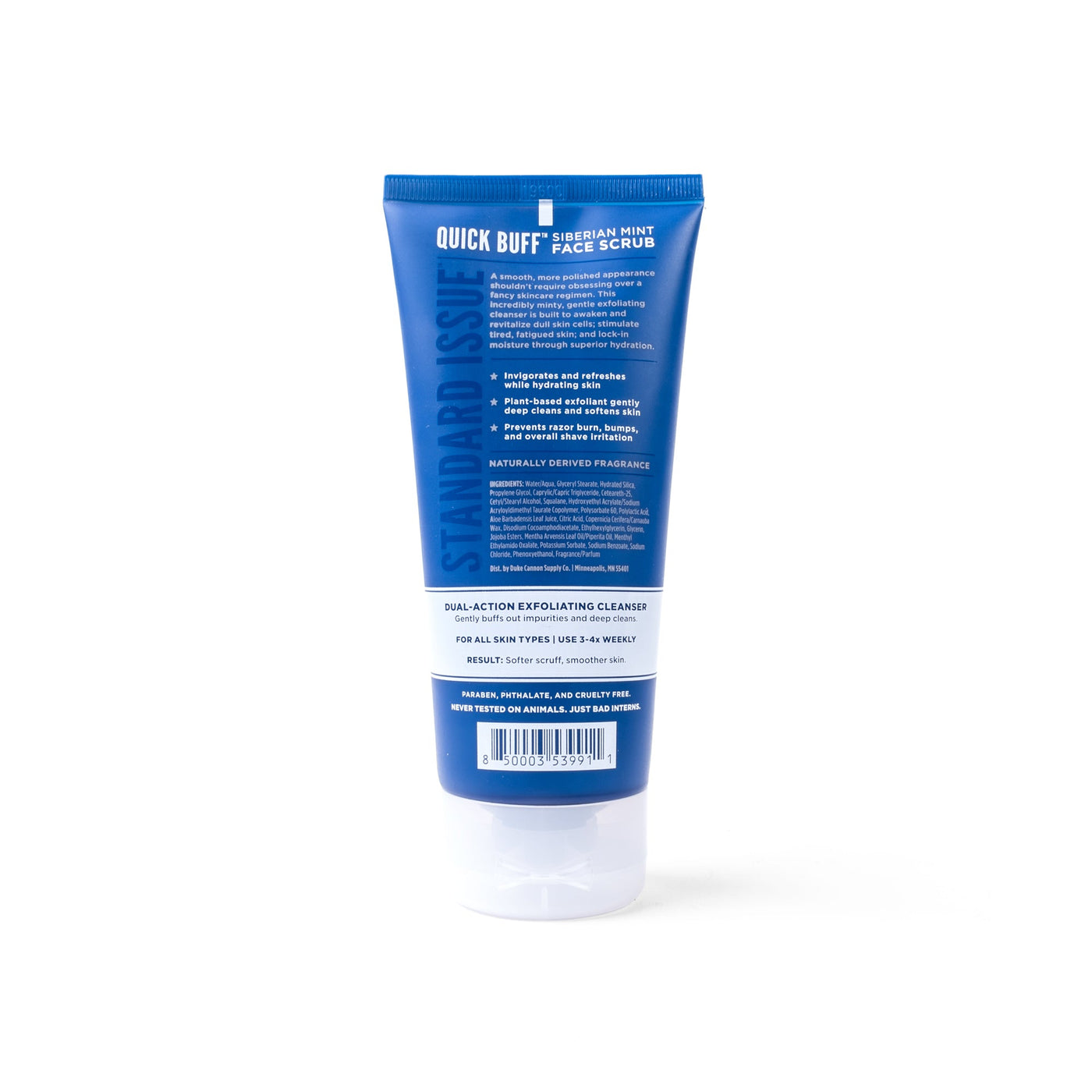 QUICK BUFF Siberian Mint Face Scrub - Duke Cannon