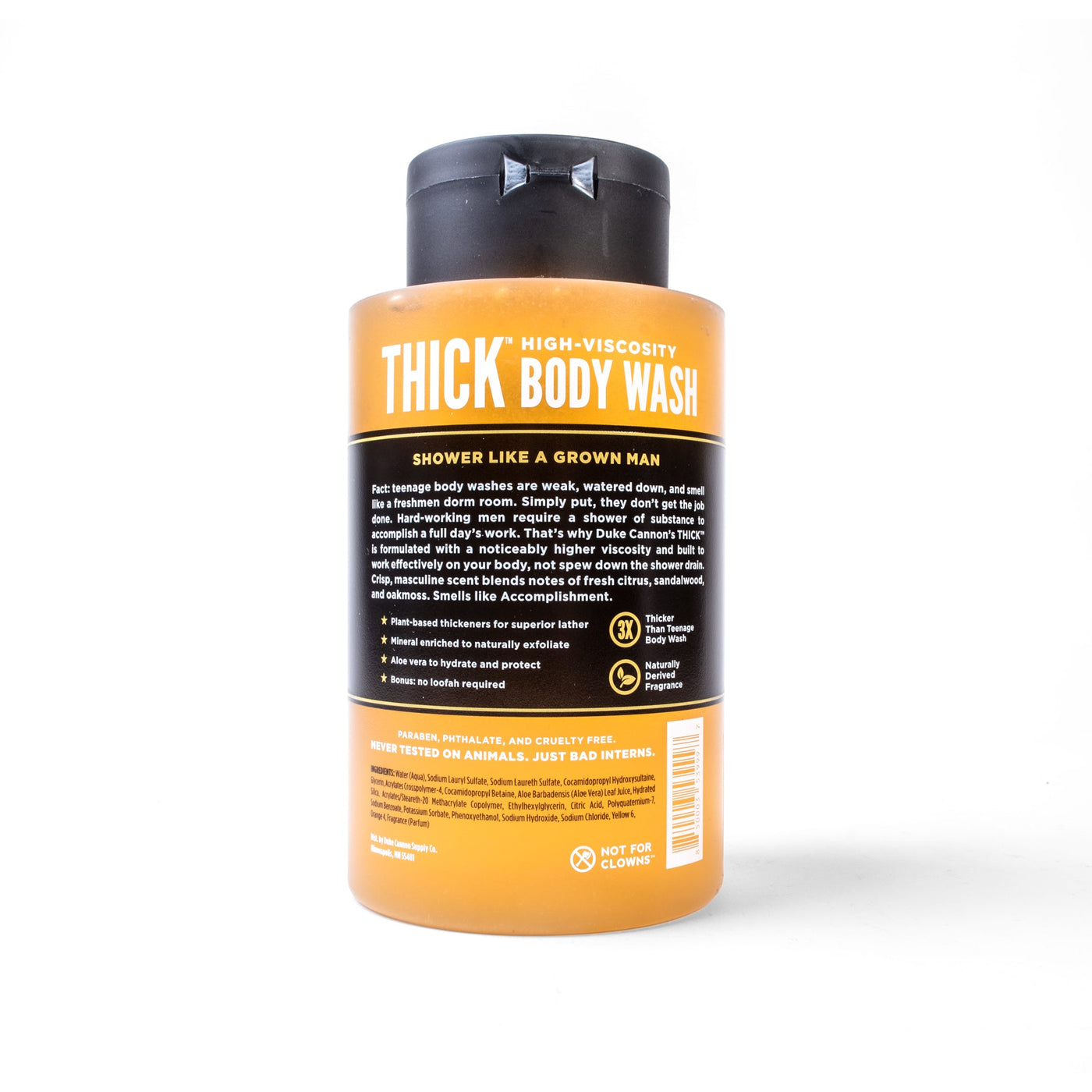 THICK High-Viscosity Body Wash - Accomplishment - Duke Cannon