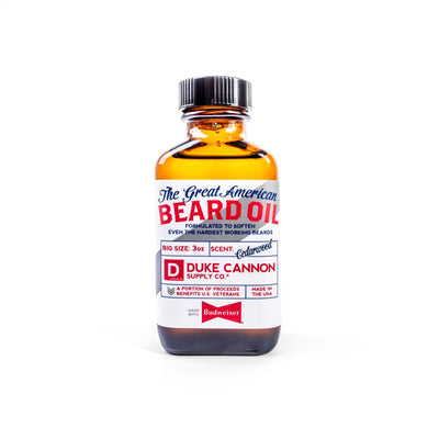 Great American Beard Oil - Made With Budweiser - Duke Cannon