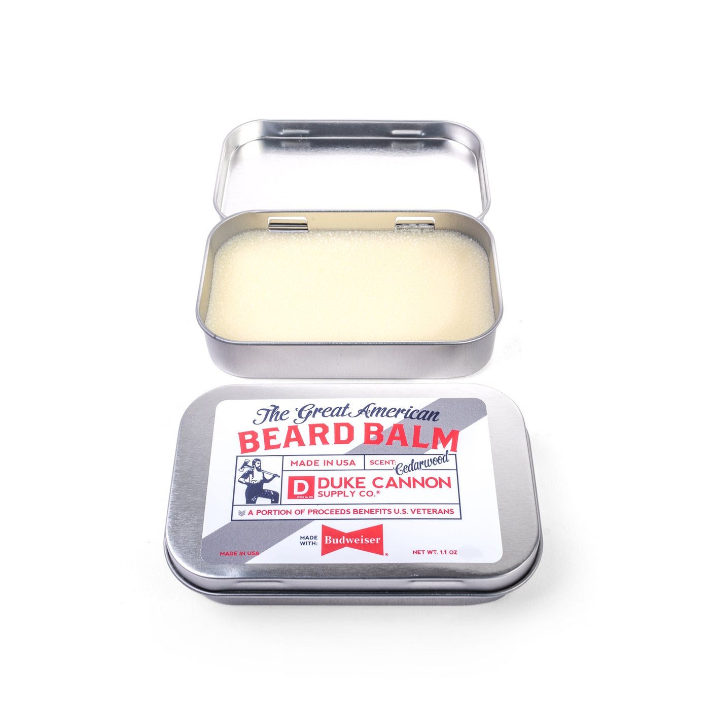 Great American Beard Balm - Made with Budweiser - Duke Cannon