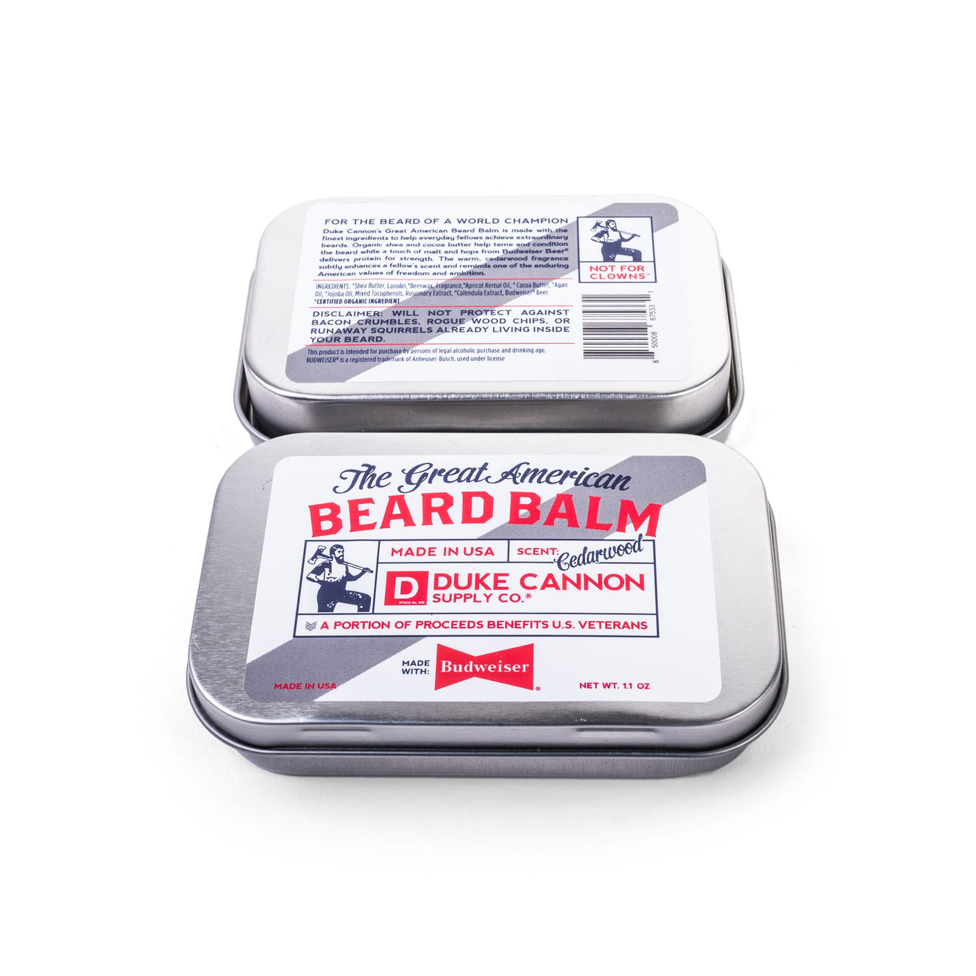 Great American Beard Balm - Made with Budweiser - Duke Cannon