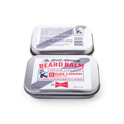 Great American Beard Balm - Made with Budweiser - Duke Cannon