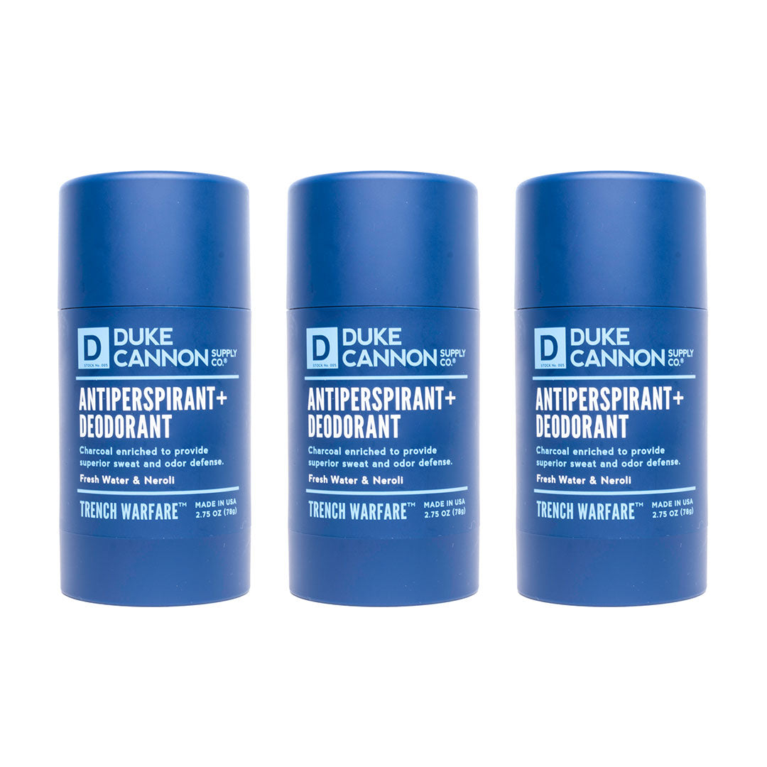 Trench Warfare Antiperspirant + Deodorant (Fresh Water & Neroli)