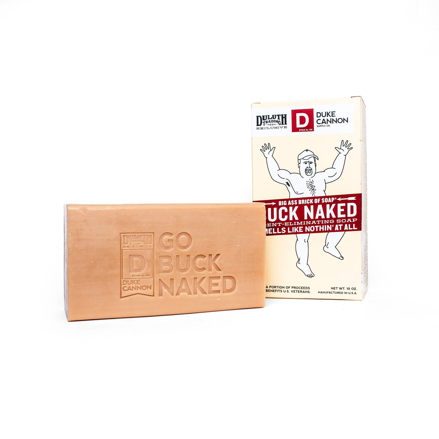 Buck Naked Natural Bar Soap (Unscented) - Duke Cannon