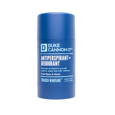 Trench Warfare Antiperspirant + Deodorant (Fresh Water & Neroli) - Free Gift