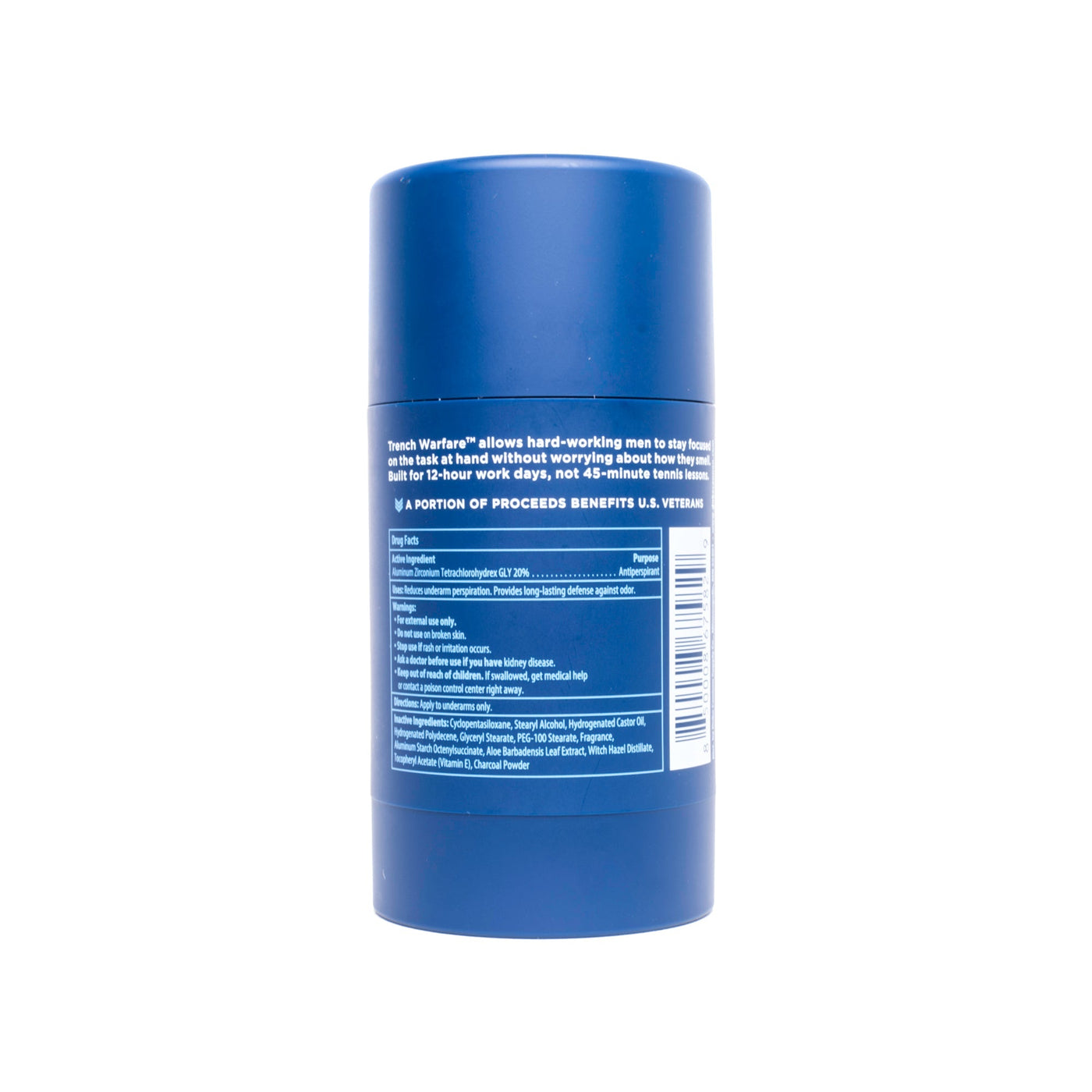 Trench Warfare Antiperspirant + Deodorant (Fresh Water & Neroli) - Free Gift