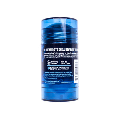 Trench Warfare Natural Charcoal Deodorant (Fresh Water & Neroli)
