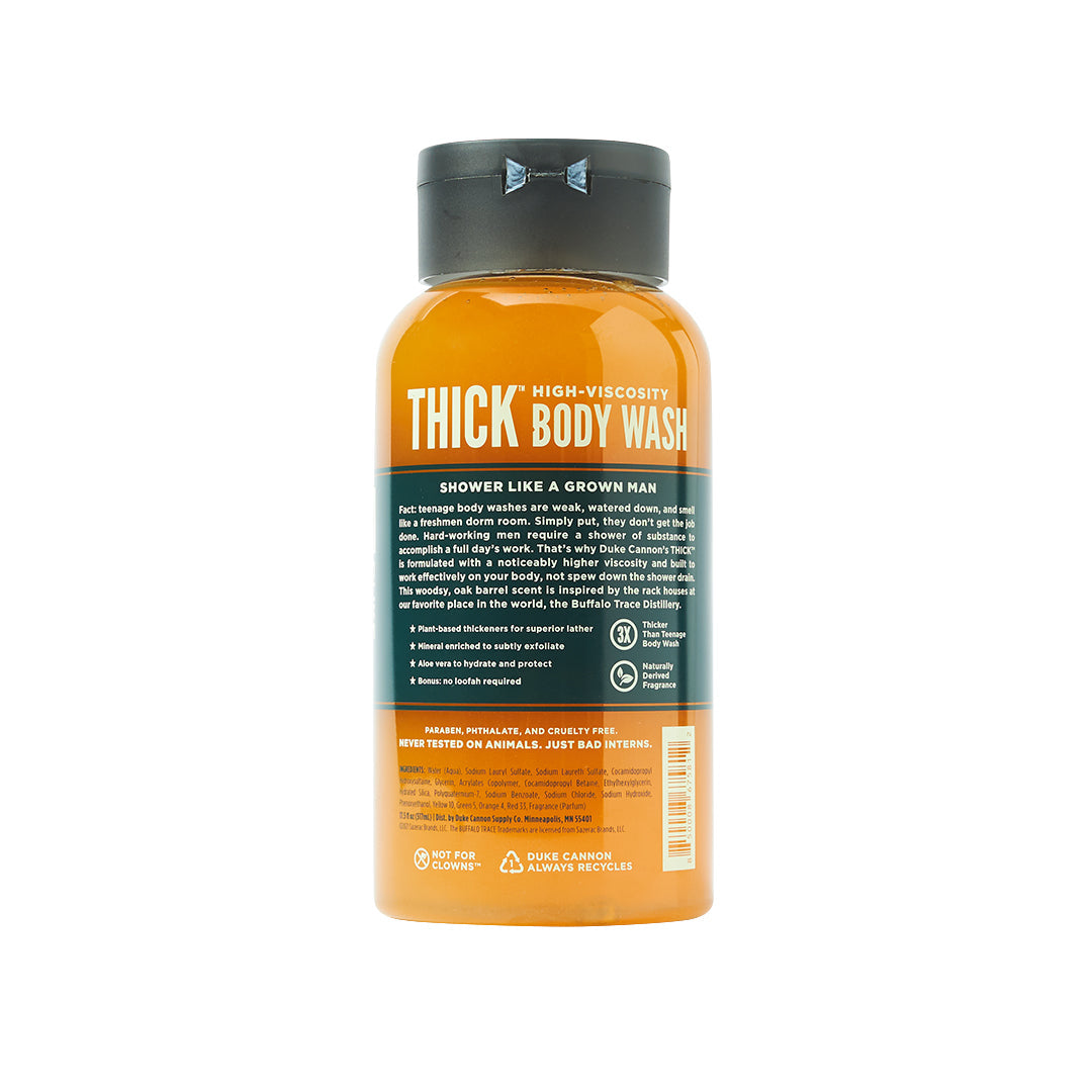 THICK High Viscosity Body Wash – Bourbon Oak Barrel