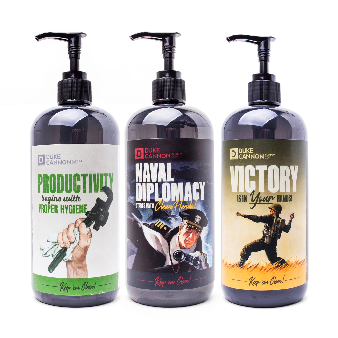 Liquid Hand Soap Triple Play (3 ct. variety pack)
