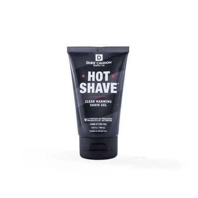 Hot Shave Clear Warming Shave Gel - Duke Cannon